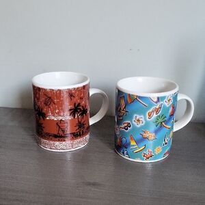 Vintage Cappuccino Cups Island Heritage Mini Mugs Collectable